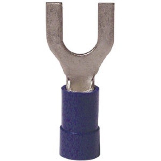 100-Gardner Bender 16 to 14 AWG #8 to #10 Yes Spade Electrical Terminal 10-114