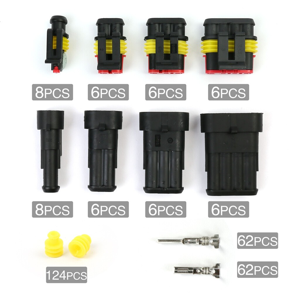 352X Waterproof Car Electrical Connector Terminals Automotive Wire Plug 1234 pin
