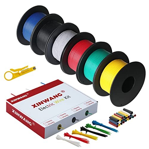 18 Gauge Electrical Wire,18 awg Wire-XINWANG 18 18 AWG (0.75 mm² / 6 M) – PVC
