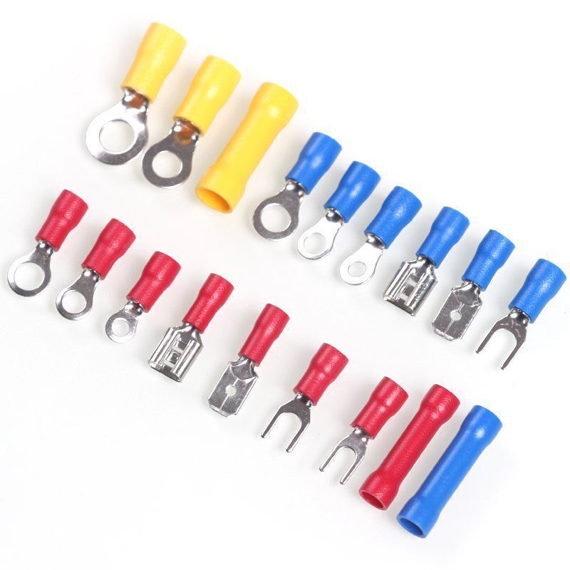 280PCS Assorted Insulated Spade Electrical Wire Connectors Crimp Terminals Kit