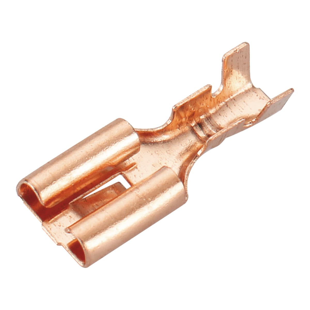 4.8 Mm(0.187) Female Spade Locking Tab Quick Splice Crimp Terminal Connector No