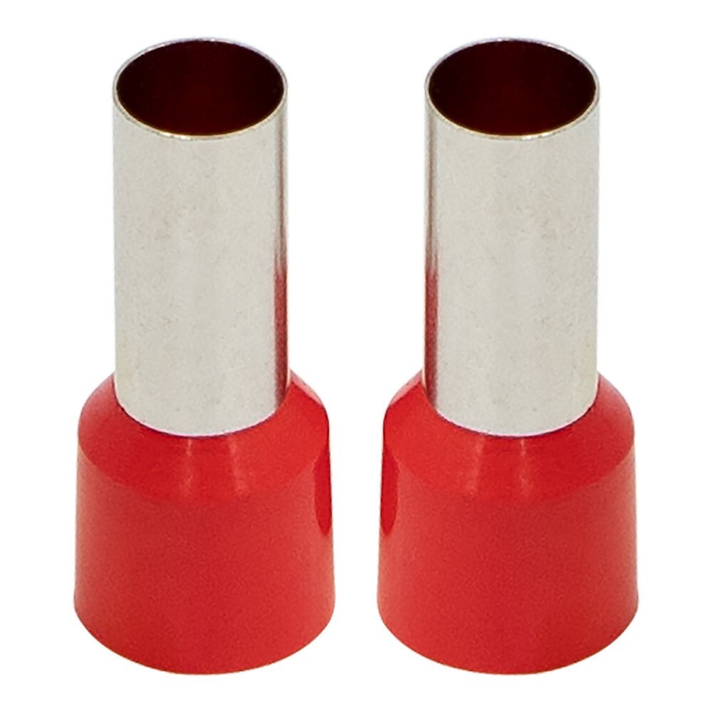 FRL4RD INSTALL BAY Ferrules – Red 4GA – 50 per Bag