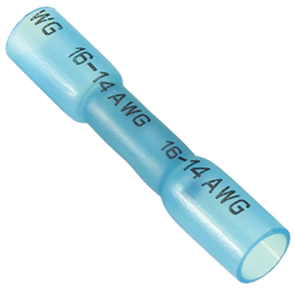 1000pcs Blue AWG Heat Shrink Butt Wire Connectors Crimp Terminals 14-16 Gauge US
