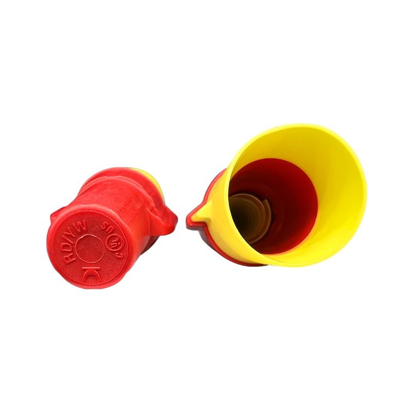 Winged Wire Connectors, Easy Twist-on Screw on Ribbed Cap for dicio_RDYW_500