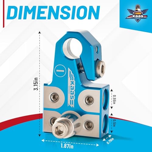 Lead Acid Battery Terminal Clamps, Positive and Negative Set, for YM-BTC005
