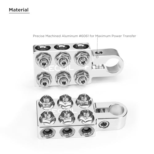 ABT12 12-Way Positive & Negative Battery Terminals Top Post | for SAE/DIN/EN