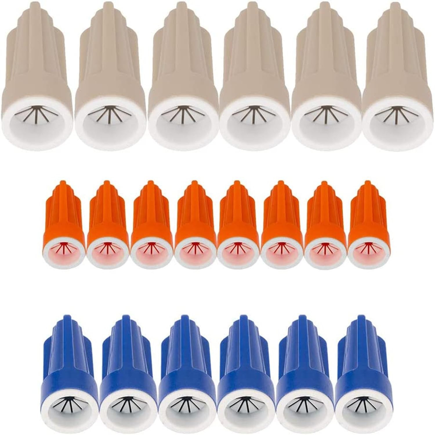 Wire Connectors Kit Waterproof Easy Outdoor Seal Elec Easy Twist On Applicati…