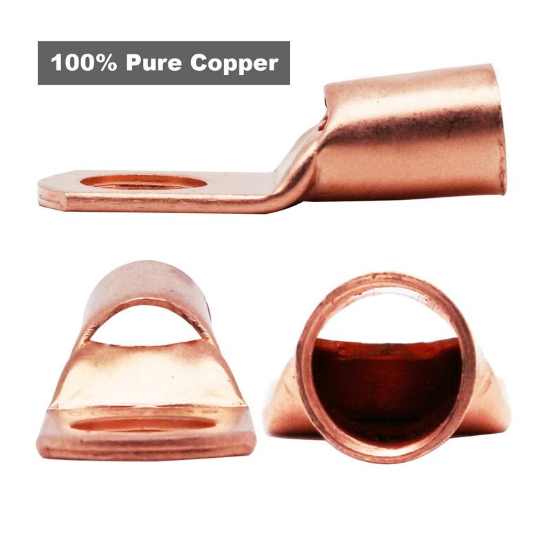 280PCS Car Copper Lug Ring Terminals Cable Electrical Wire Crimp Connectors Kit