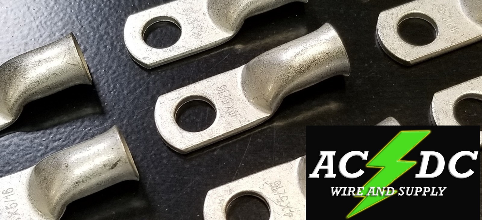 (5) 4 AWG Ring 5/16″ Hole Terminal Lug Tin Plated Copper Cable lug Gauge