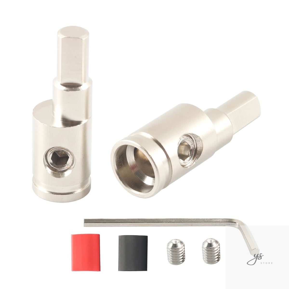 Amp Input Reducer 4Gauge to 4Gauge Car Audio Amplifier Wire Terminal Connectors