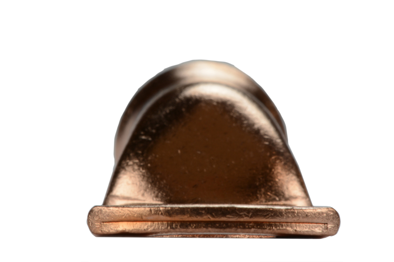 10 Lot 2/0 5/16″ Hole Ring Terminal Lug Bare Copper Uninsulated AWG Gauge