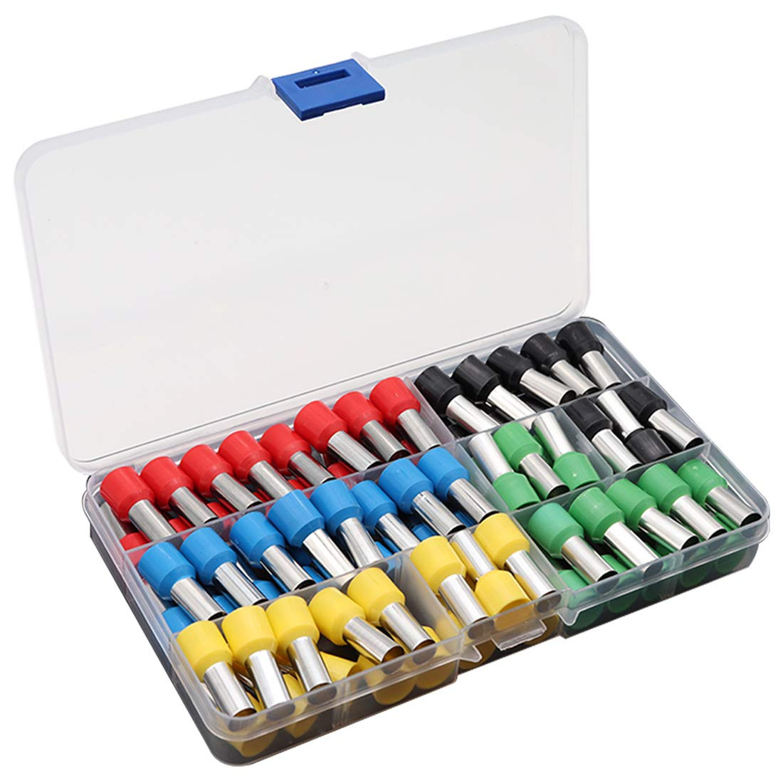 4 Gauge Wire Ferrules Kit – Copper Insulated Terminals Crimp Connectors for Car