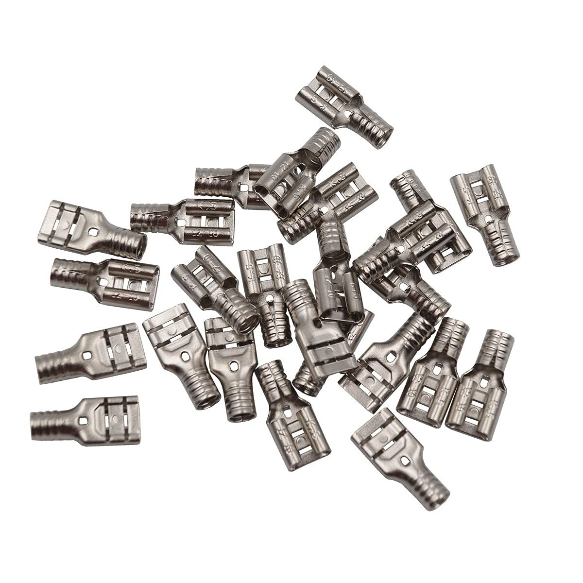 T1112 25 PCS High Temperature Quick Disconnects 1210 AWG Female 1/4″ Tab