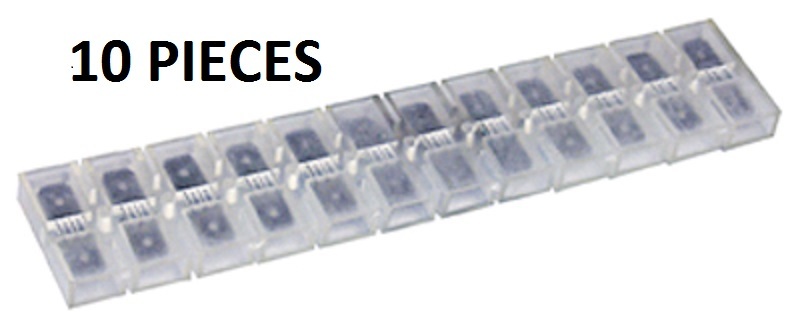 10 PIECES – FULLY INSULATED QUICK DISCONNECT STRIP 12 x .250″ EACHSIDE #800-10PC