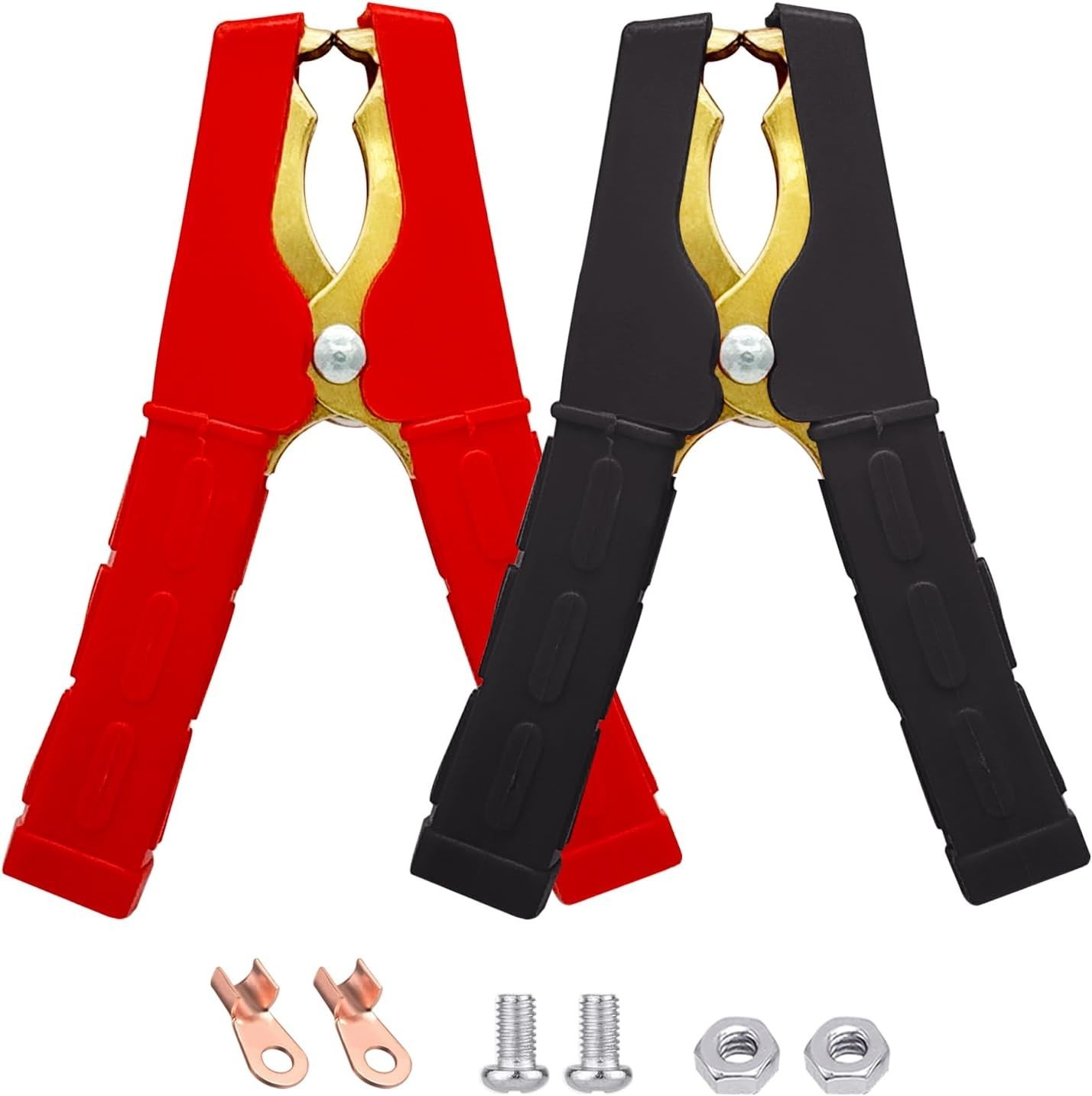 500 Amp Battery Booster Cable Clamps Heavy-Duty Jumper Cable Alligator Clips