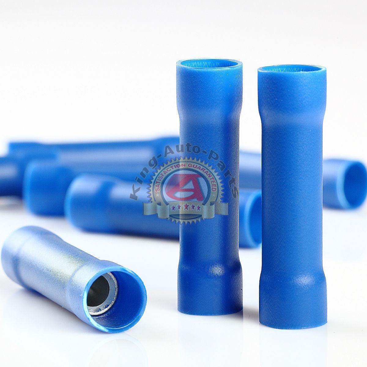 6 GAUGE VINYL BUTT CONNECTOR ELECTRICAL TERMINAL 6 AWG 6ga(10 PCS)