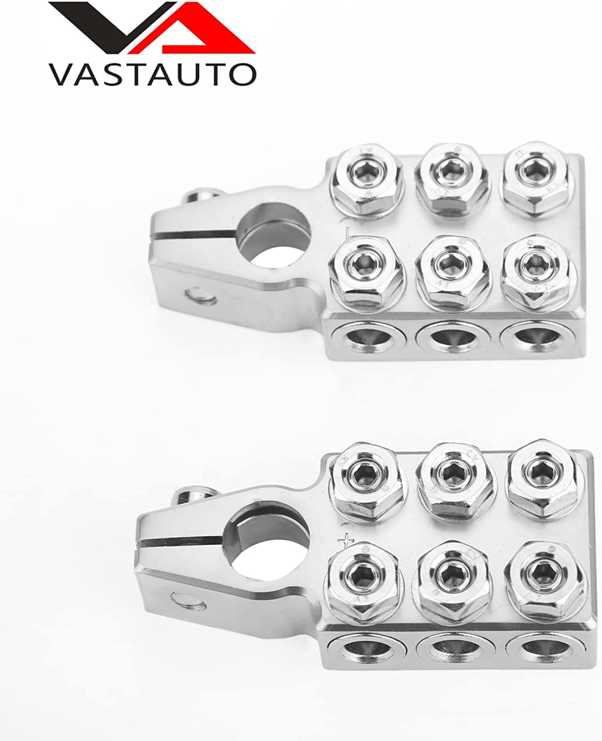 Battery Terminal Connector 12 Way Connectors 8awg Up To 4/0xl Awg Gauge Positive