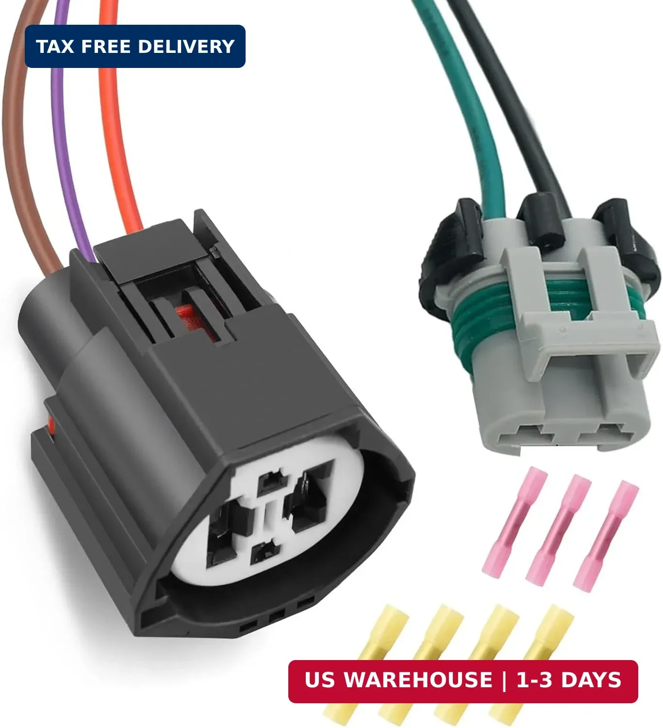 Cooling Fan Control Relay Module Connector Plug Wire Harness for Ford Crown Vict