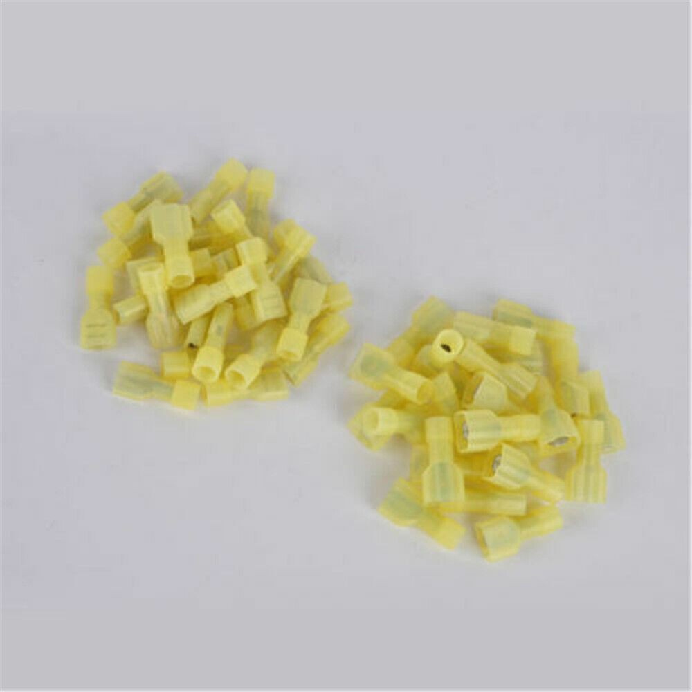 20-300PCS Electrical Wire Crimp Spade Terminals Nylon Fully Insulated Connectors