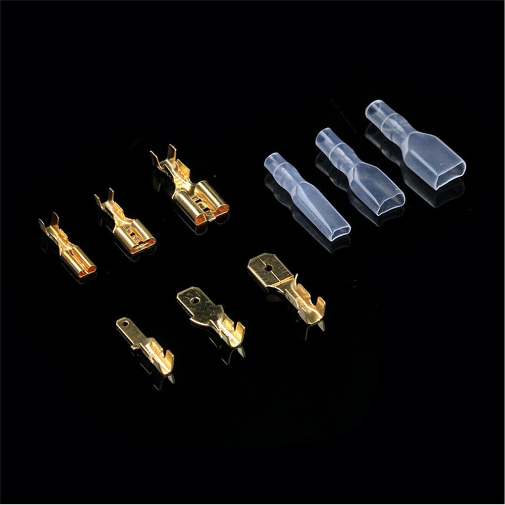 900PCS Male & Female Insulated Electrical Wire Terminals Crimp Spade Connectors