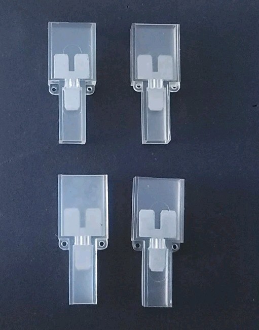 Qty4 Insulated 3-Way Triple Male 1/4 .250 Tab Terminals VW Volkswagen Electrical