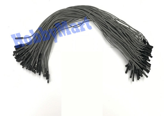 Jumper DuPont 2.54mm 1-Pin Female to Female with wire – Arduino Breadboard 100pc