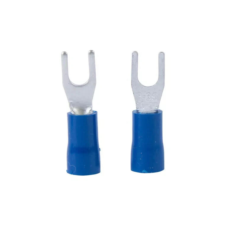 Gardner Bender 16-14 Ga. Spade Terminal Blue 10 pk (F)