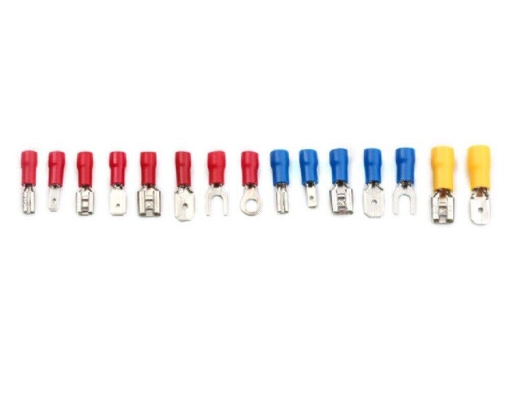 280PCS Assorted Crimp Spade Terminal Insulated Electrical Wire Connector Kit Set