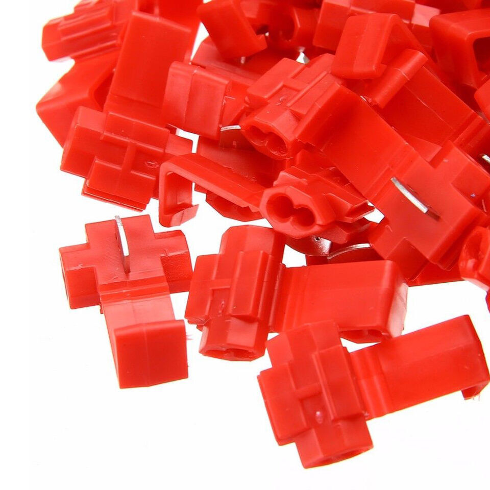 10PCS ALL SIZES Quick Splice Tap Wire Connectors 12-10 16-14 22-18 Gauge IN US