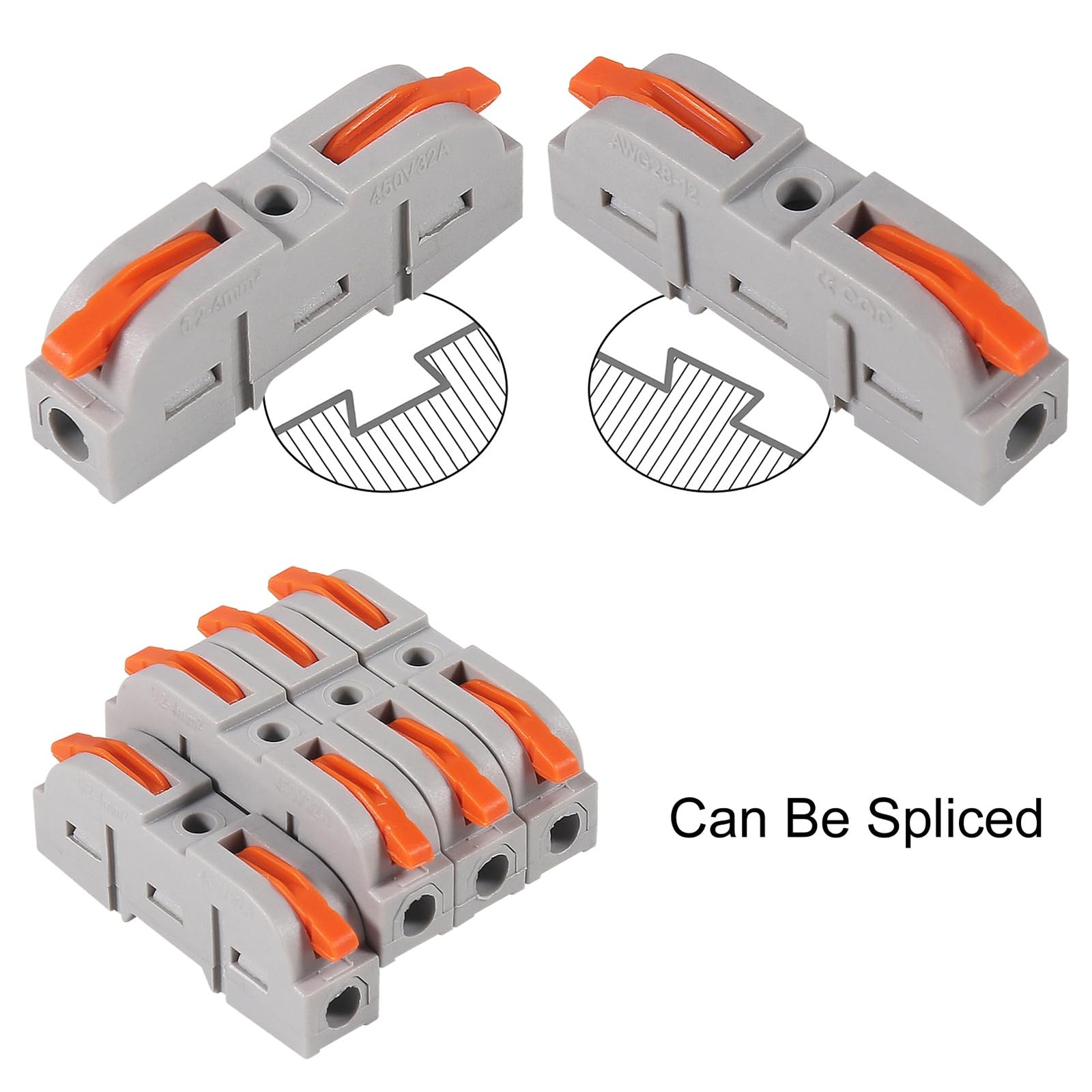 Shutao Wire Connectors 20pcs AWG 28-12