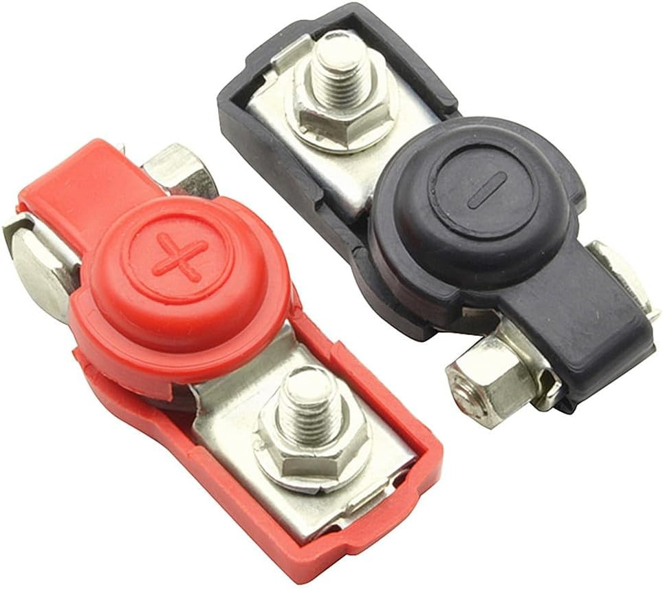 Universal 2Pcs 12V Automotive Top Post Car Battery Wire Cable Terminals Clamp C