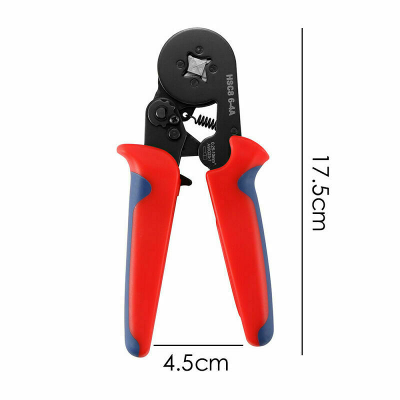 Ferrule Crimping Tool Kit, Crimper Plier with 2400PCS Wire Ferrules Terminal Kit