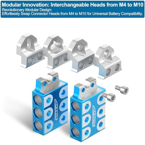 Heavy-Duty Battery Terminals – 8AWG to 4/0 AWG, with Interchangeable YM-BTC007