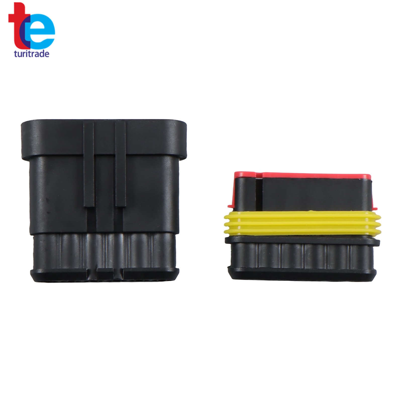 800Pcs 50 Sets Waterproof Automotive Electrical Wire Connectors Plug Kit 1-6 Pin