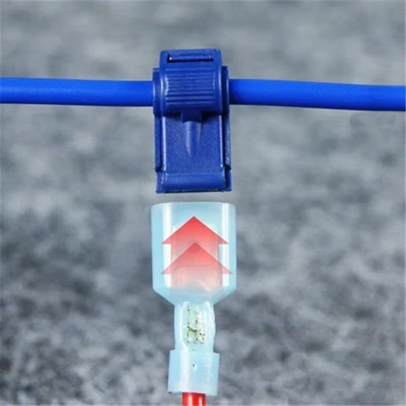 20pcs/40Pcs Quick Splice Wire Connectors Snap Lock Crimp Terminals Electrical