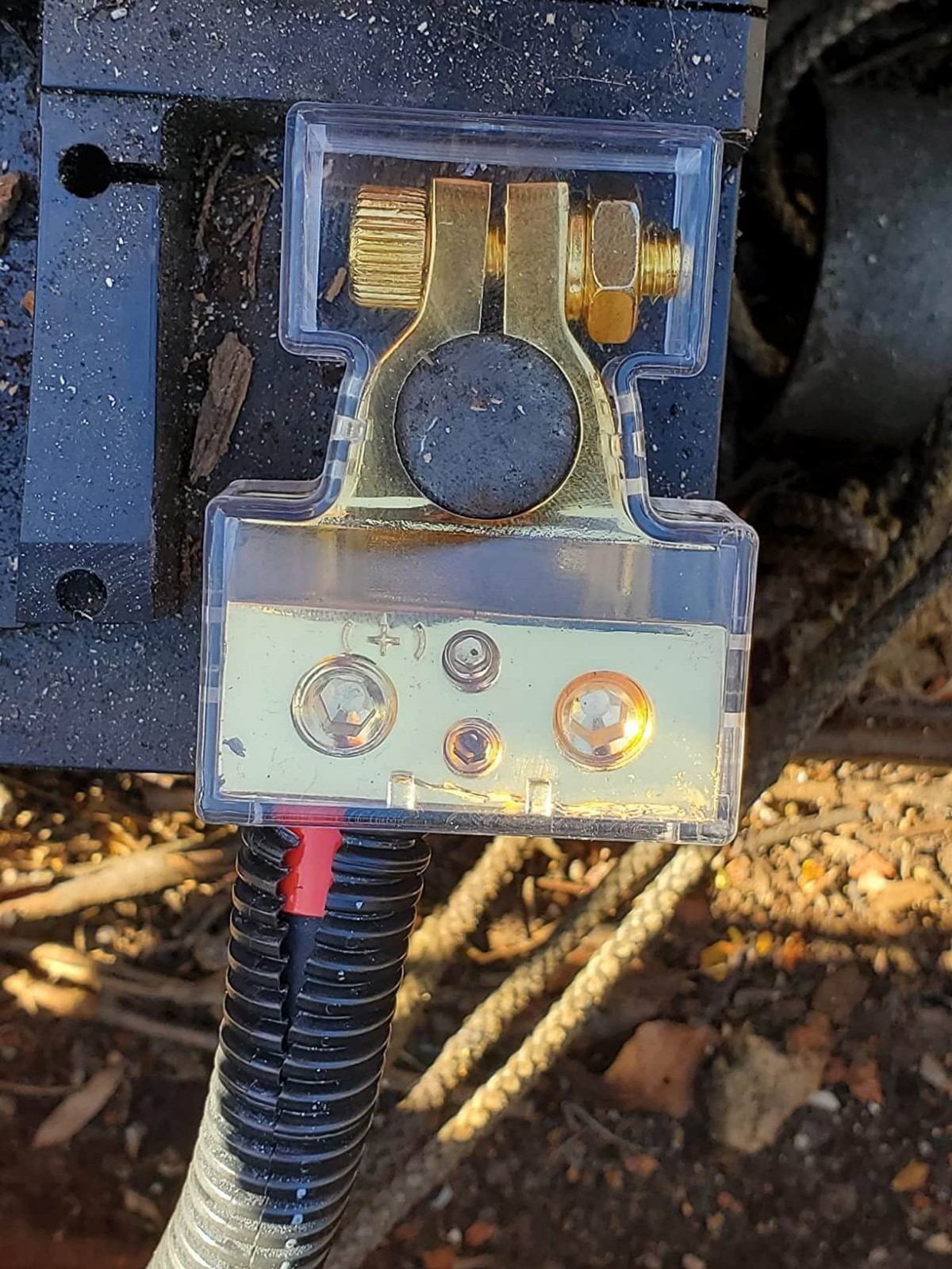 Heavy Duty Battery Terminal Connectors 0-10 AWG, Top Post, Marine Grade, Easy In
