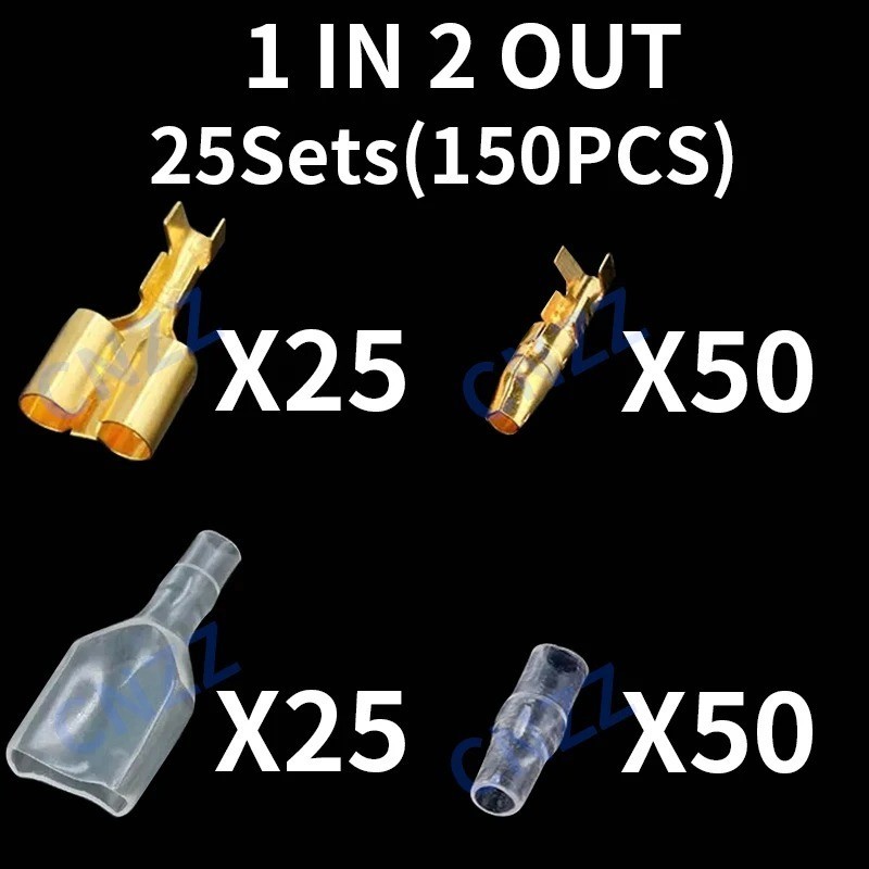 4.0mm Bullet Electrical Wire Connector Set Male/Female + Sheath 25/50 Sets