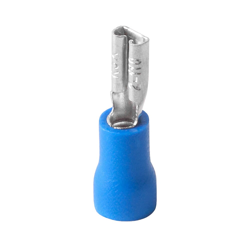 150x Quick Disconnect Vinyl Insulated Female Spade Wire Connectos 16-14AWG 2.8mm