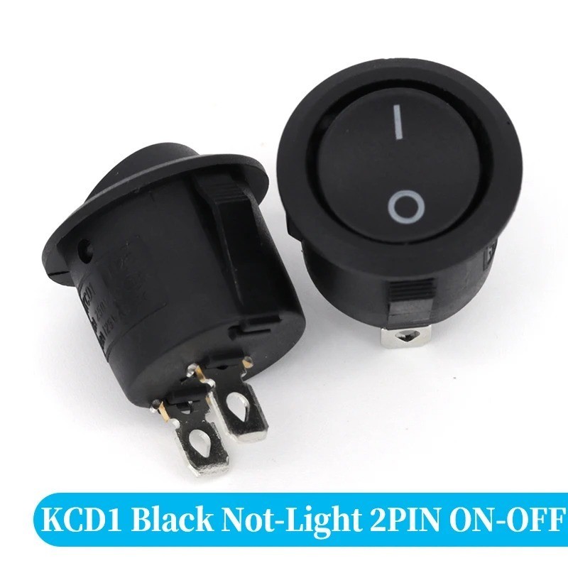 On/Off Round Circular Rocker Switch Car Dash Boat 12V USA