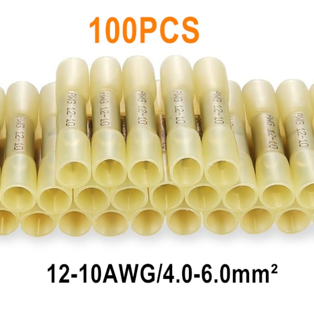 500/300x Waterproof Heat Shrink Wire Connectors Seal Butt Splice Crimp Terminals