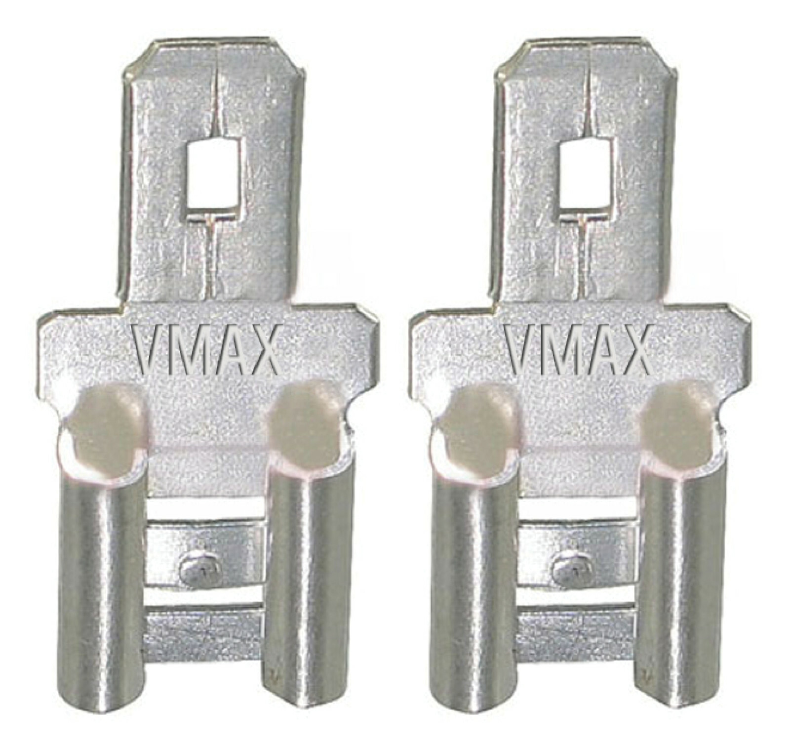 QTY100 F2 TO F1 TIN PLATED 12V 12AH BATTERY TERMINAL ADAPTER 0.250” TO 0.187”