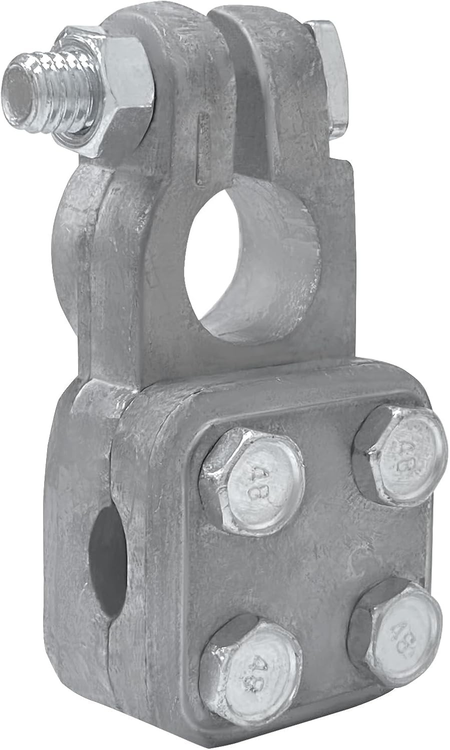 No Crimp 3Way Negative Lead Acid Battery Terminal Connector Clamp Single