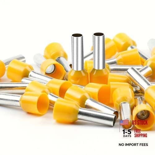 UL Listed Wire Ferrule Connectors 10 Gauge – DIN Standard – Crimp 10AWG-100pcs