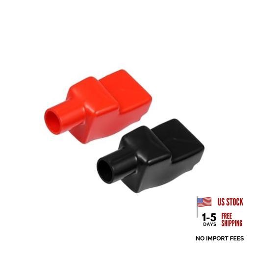 1 Pair Battery Terminal Insulation Covers, 20mm 0.79″ Battery Post Cap