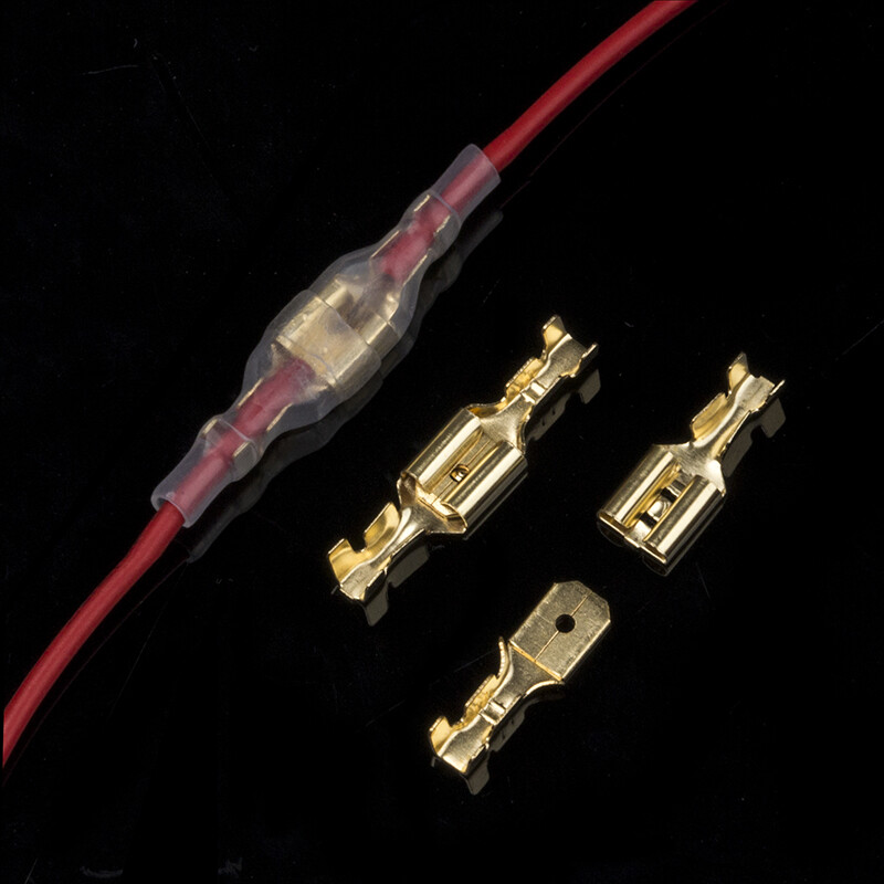 900PCS Insulated Female Male Spade Crimp Wire Connector Terminals 2.8/4.8/6.3mm