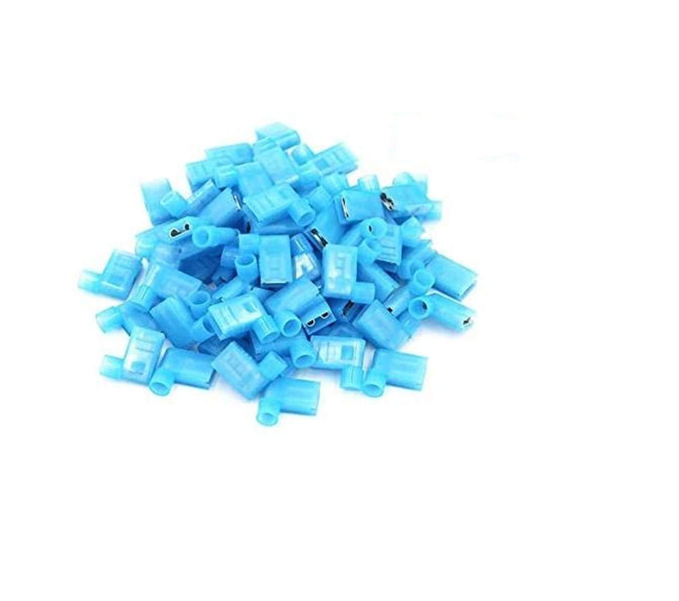 Terminals Connectorflag Type Terminal Nylon Insulated Female Push  90 Degree On