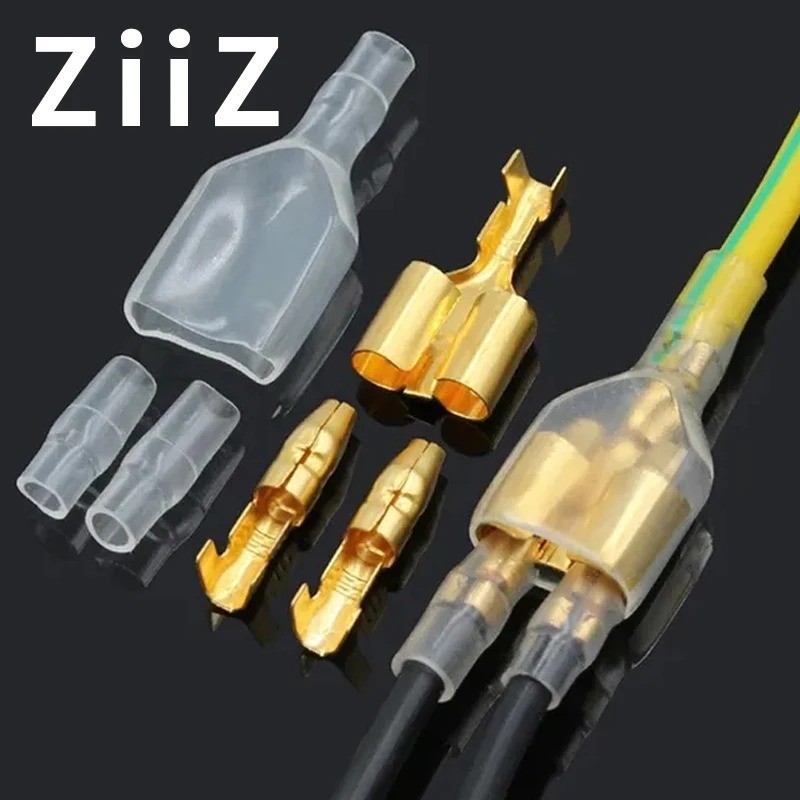 4.0mm Bullet Electrical Wire Connector Set Male/Female + Sheath 25/50 Sets