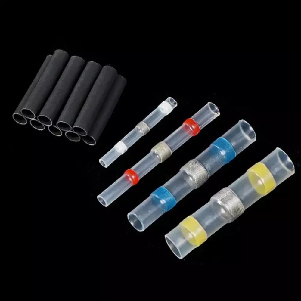 Set of 850 Solder Sleeve Seal Heat Shrink Butt Wire Connectors Terminals