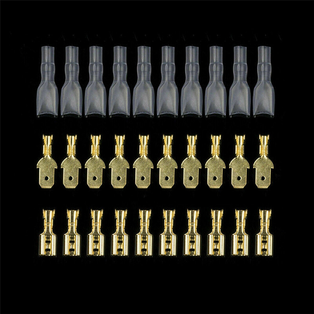 315x Assortment Terminals Kit Electrical Wire Crimp Connectors Male Female Spade