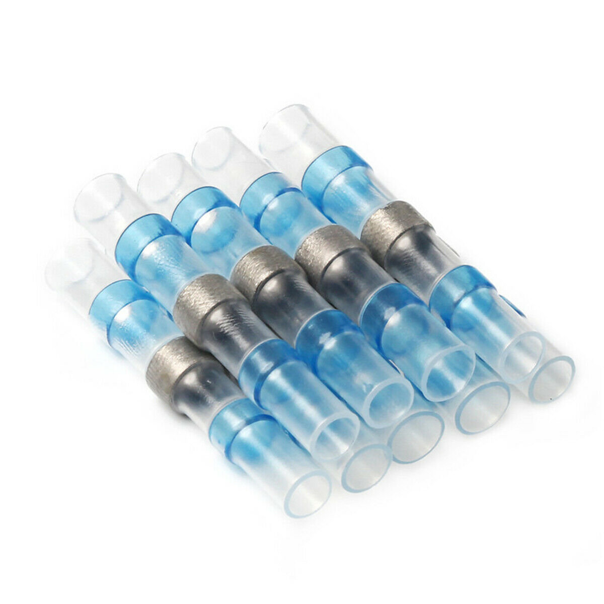 1000/50x Solder Seal Sleeve Heat Shrink Butt Wire Connector Waterproof Terminals